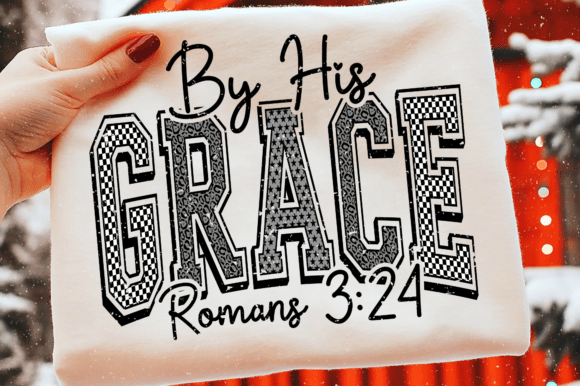 By His Grace Svg: Christian Graphics & T-Shirt Designs