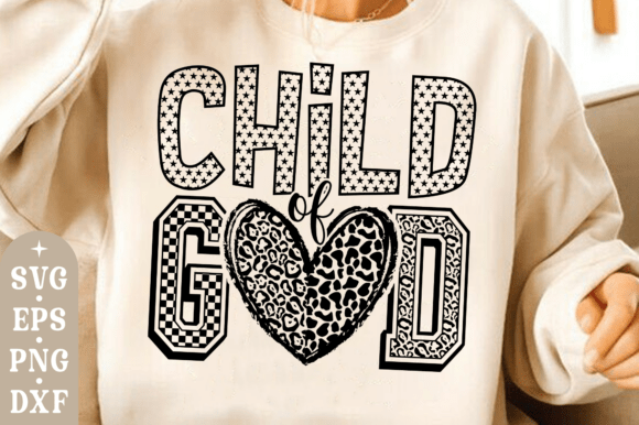 Child of God Svg Christian Kids Shirt Graphics Review