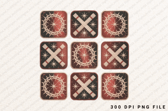 Christian Faith Pattern PNG: Graphics & T-Shirt Designs
