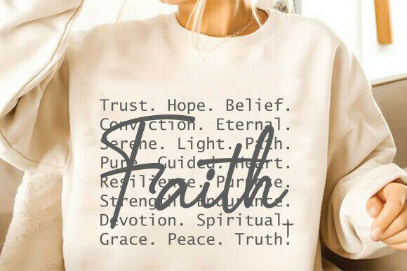 Faith Words PNG, Religious SVG, Christian: A Designer's Hands-On Review