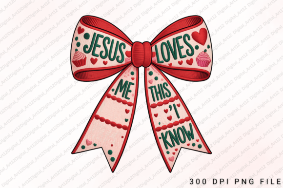 Jesus Loves Me This I Know: Faith Graphics & T-Shirt Designs